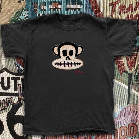 Other - Paul Frank Black Skull Tee